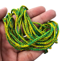 CORDÃO TRANÇADO DE POLIPROPILENO - 2,5MM - 5MT