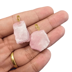 PINGENTE PEDRA BRUTA - M2 - 26MM X 16MM - UND