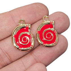 PINGENTE CARACOL 14230 - 23,5MM X 15,9MM - C/2