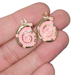 PINGENTE CARACOL 14230 - 23,5MM X 15,9MM - C/2