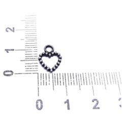 PINGENTE CORAÇÃO EZ7198 8,95MM X 11,9MM C/10