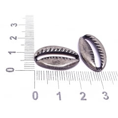 Pingente BÚZIOS EZ7511 22MM X 13MM C/2