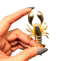 PINGENTE LAGOSTA -MM6235 - 55MM X 39MM - UND 