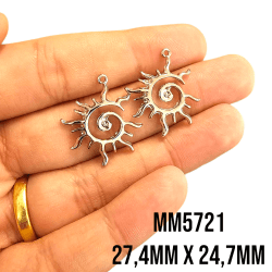 PINGENTE MM5721 - 27,4MM X 24,7MM - C/2