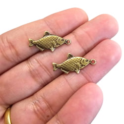 PINGENTE PEIXE MM5418 - 23,4MM X 11,2MM 