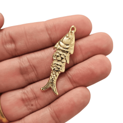 PINGENTE PEIXE MM5949 - 41,3MM X 11,7MM - UND