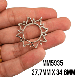 PINGENTE SOL - MM5935 - 37,7MM X 34,6MM - C/2