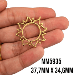 PINGENTE SOL - MM5935 - 37,7MM X 34,6MM - C/2