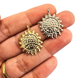 Pingentes Sol - MM6598 - 28,4MM X 23,8MM - UND