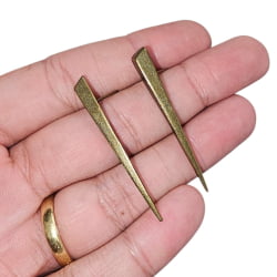 BRINCO PALITO PIRÂMIDE - 48MM X 6,4MM - PAR