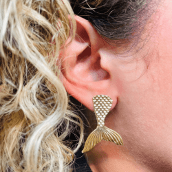 BRINCO RABO SEREIA - 32MM X 25,4MM - PAR