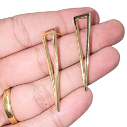 BRINCO TRIANGULAR - 13190 - 36,8MM X 3,9MM - PAR