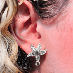 PINO DE BRINCO ESTRELA DO MAR - MM6119 - 24MM - PAR PINO DE BRINCO ESTRELA DO MAR - MM6119 - 24MM - PAR