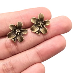 PINO DE BRINCO FLOR - MM4363 - 17,7MM - PAR