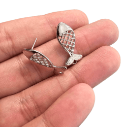 PINO DE BRINCO PEIXINHO - MM5662 - 24MM X 9MM - PAR