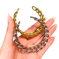 BRACELETE VOLTAS EM ALUMINIO - UND BRACELETE VOLTAS EM ALUMINIO - UND