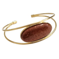 PULSEIRA PEDRA BE-1 - DOURADO