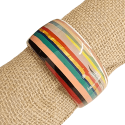 BRACELETE RESINA REDONDO 35 - UND 