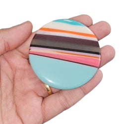 PINGENTE MANDALA RESINA 65MM PINGENTE MANDALA RESINA 65MM